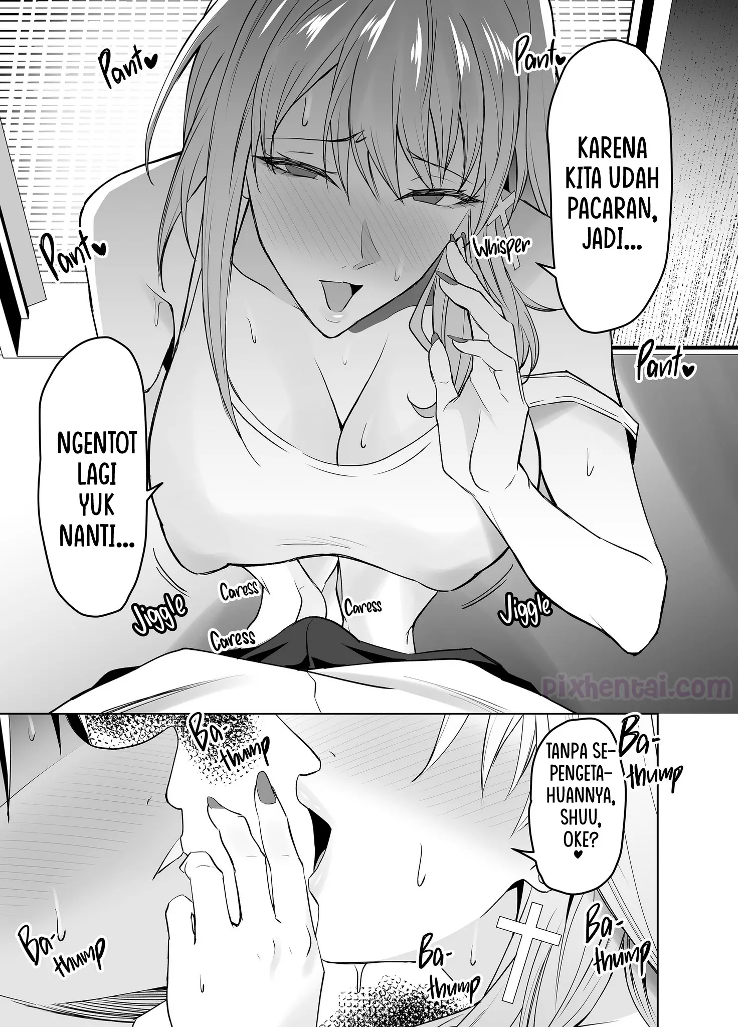 Komik hentai xxx manga sex bokep Tomodachi no Gal Mama Batsu Ichi Bakunyuu wa Musuko ni Kakurete Ore no Dekachin wo Kuimakuru 74